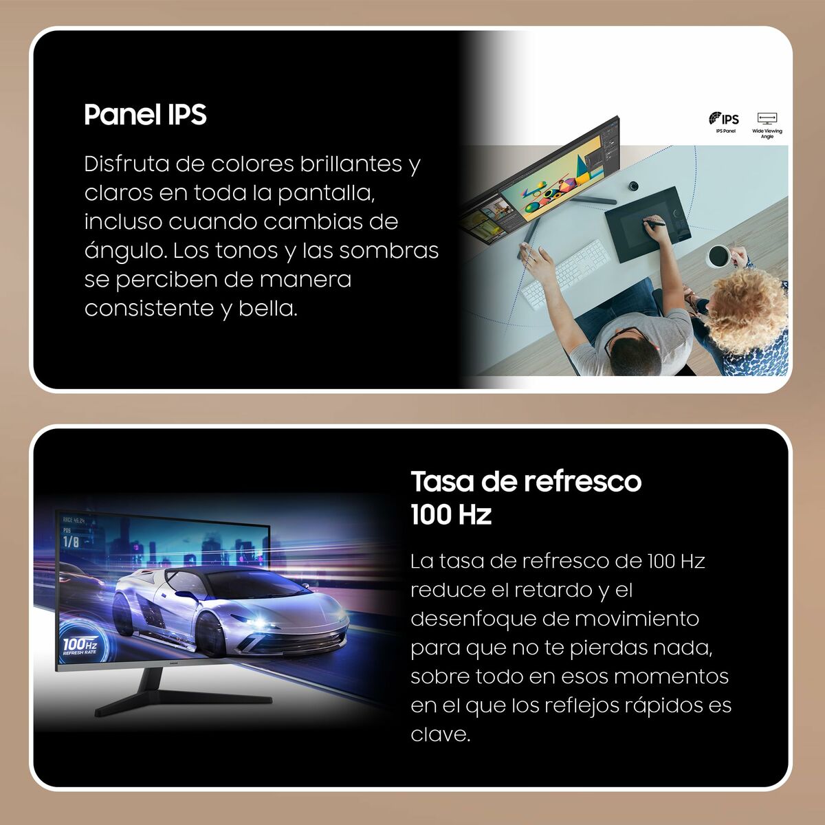 Monitor Samsung LS24C332GAUXEN 24" Full HD