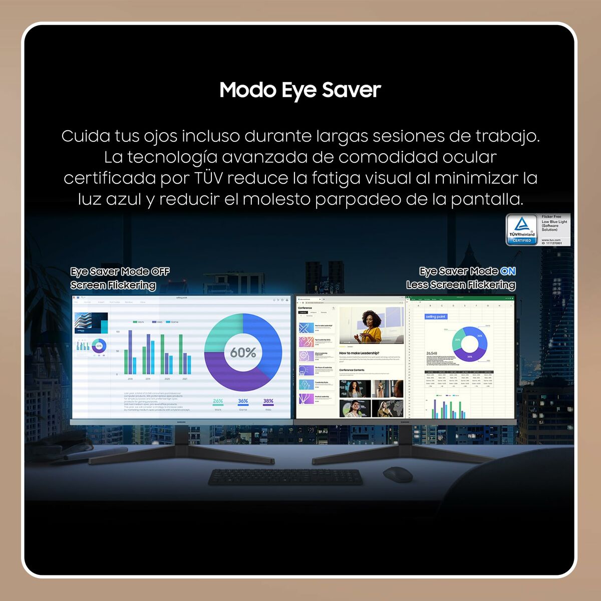 Monitor Samsung LS24C332GAUXEN 24" Full HD