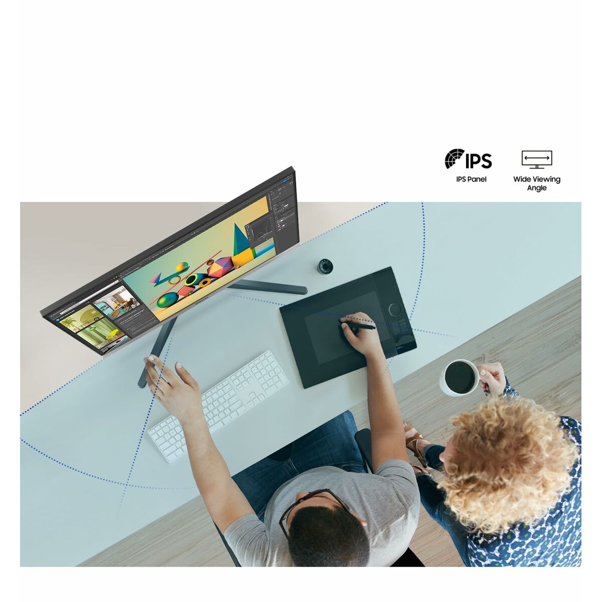 Monitor Samsung LS24C332GAUXEN 24" Full HD