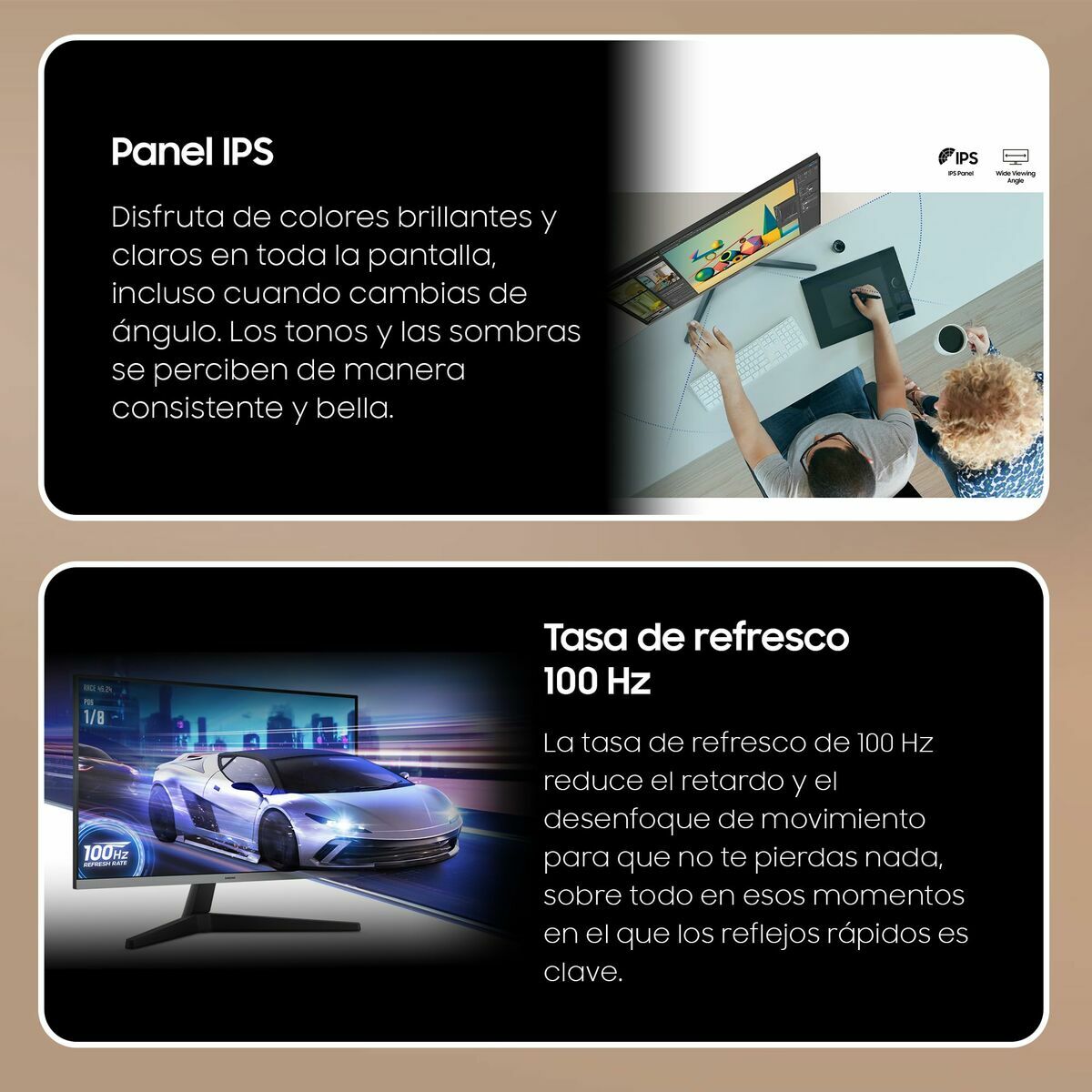 Monitor Samsung LS24C332GAUXEN 24" Full HD