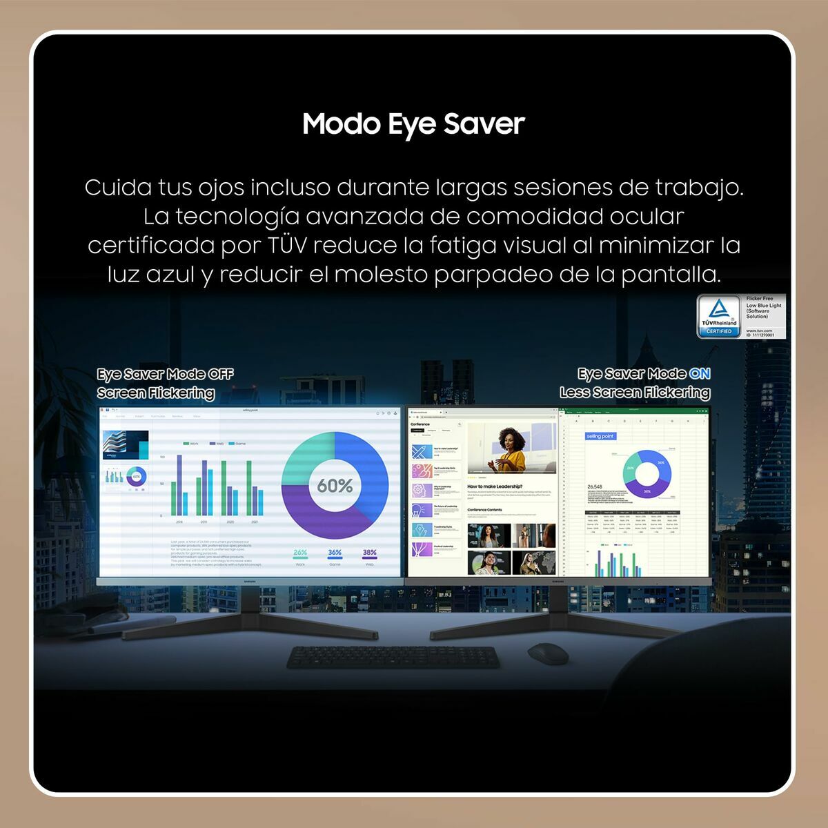 Monitor Samsung LS24C332GAUXEN 24" Full HD
