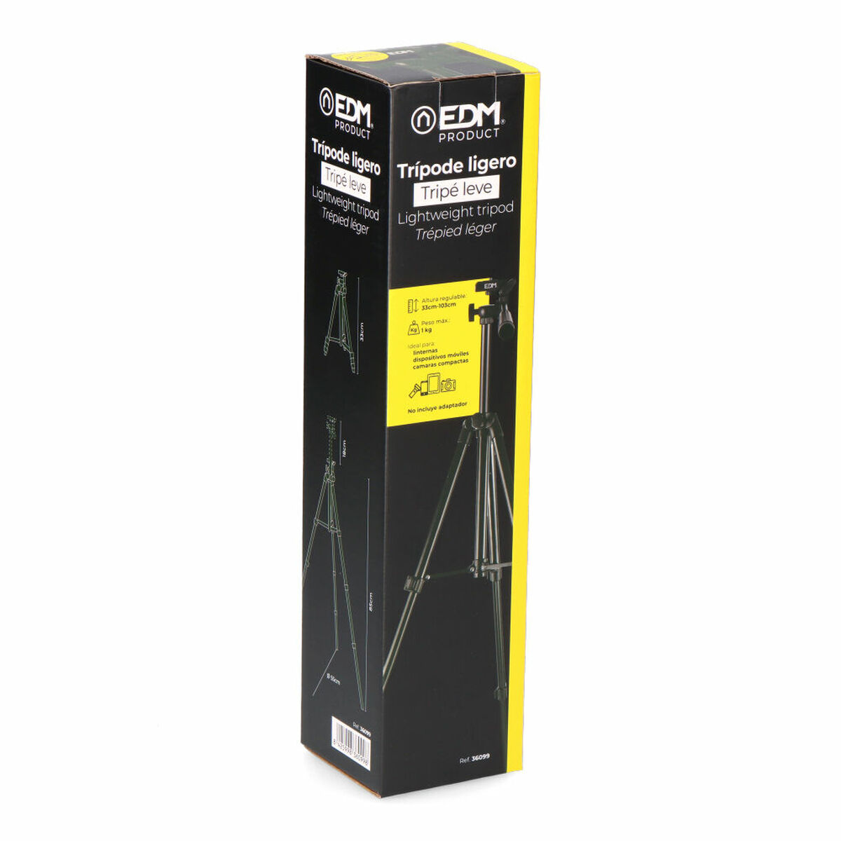 Trípode Portátil EDM 36099
