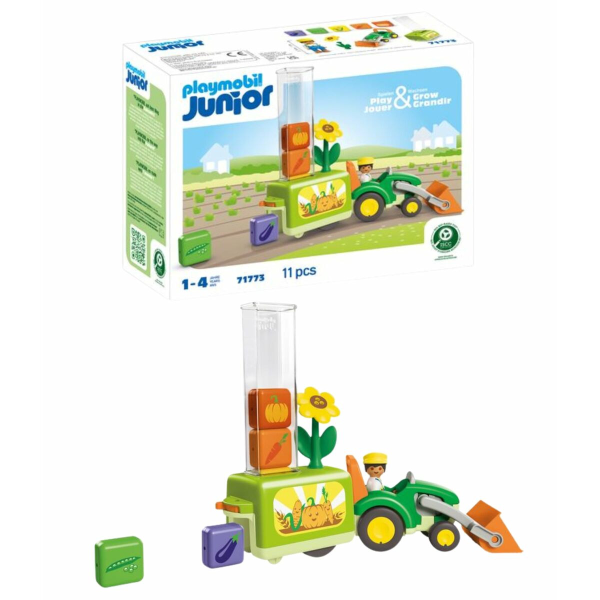 Playset Playmobil Junior 71773 11 Piezas