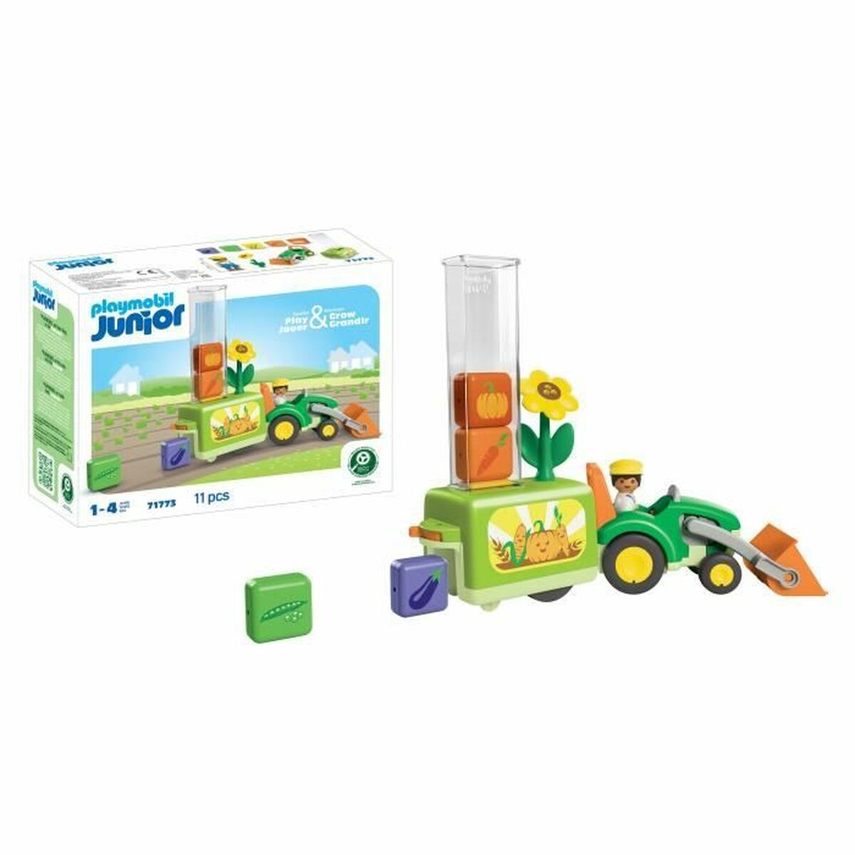 Playset Playmobil Junior 71773 11 Piezas