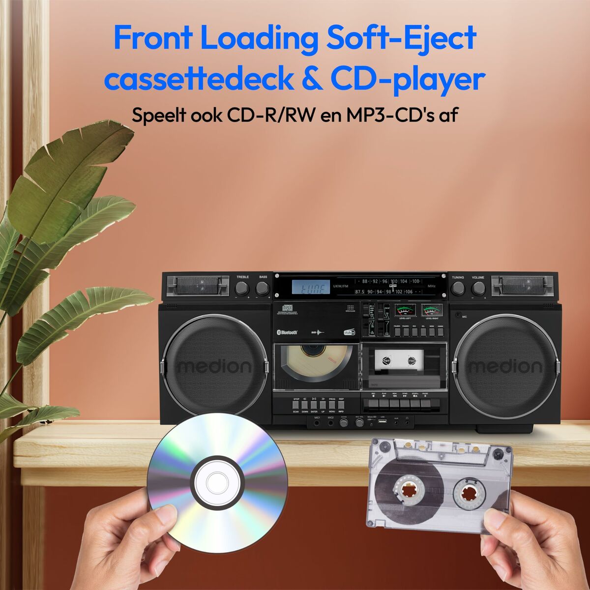 Radio Cassette Medion Vintage
