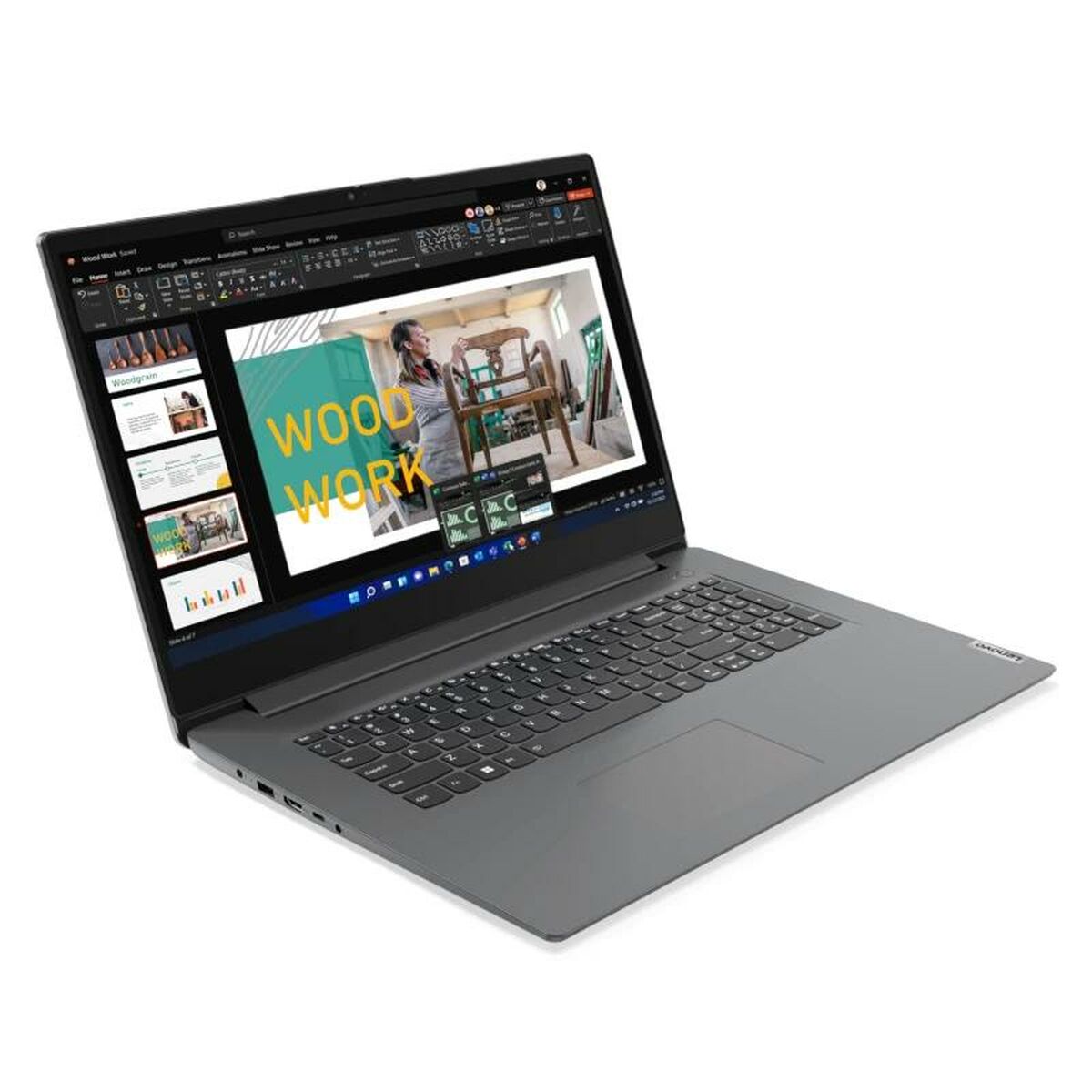 Laptop Lenovo V17 G4 IRU 17,3" 8 GB RAM 256 GB SSD I3-1315U Qwerty Español