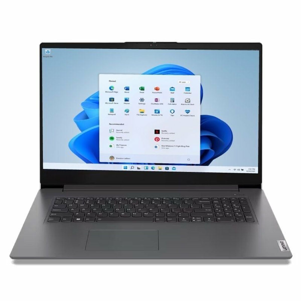Laptop Lenovo V17 G4 IRU 17,3" 8 GB RAM 256 GB SSD I3-1315U Qwerty Español