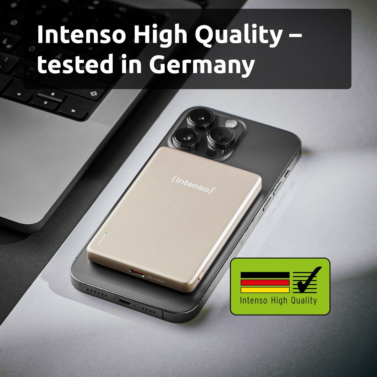 Powerbank INTENSO MW5000 MagSafe 5000 mAh Champán