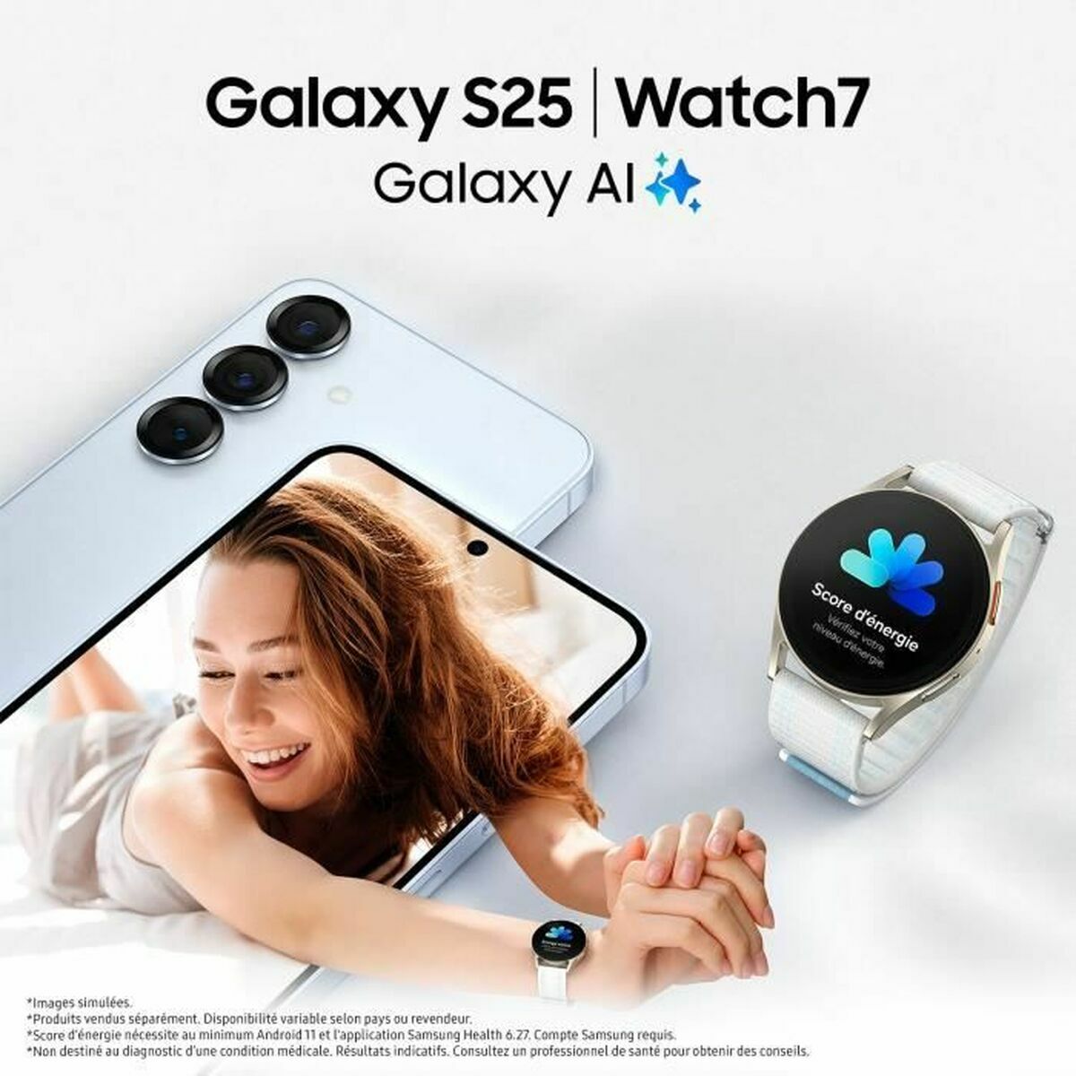 Smartphone Samsung S25 BLUE 6,2" Qualcomm Snapdragon 8 Elite 12 GB RAM 128 GB Azul