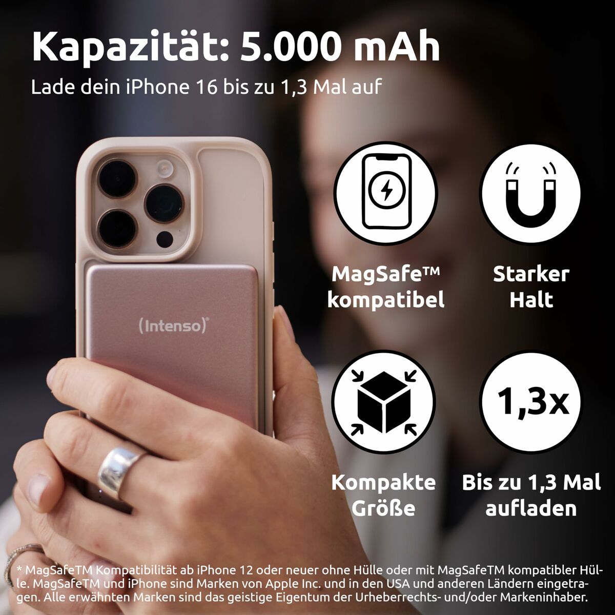 Powerbank INTENSO MW5000 5000 mAh Rosa