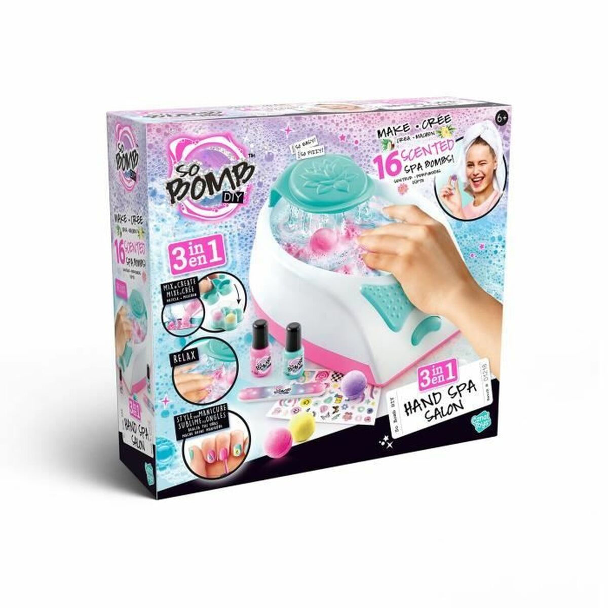 Set de Belleza Canal Toys Hand Spa Salon