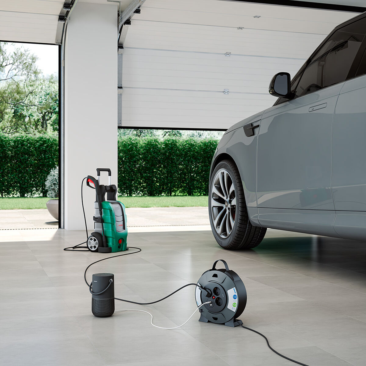 Enrollacables Simon 19,6 X 9,4 X 18,7 CM 3 x 1,5 mm 5 m