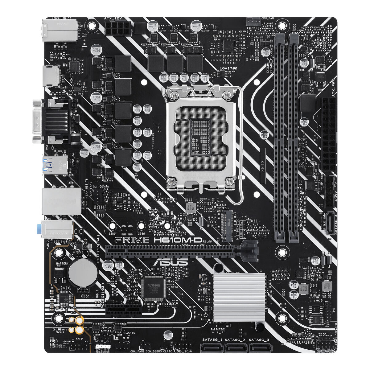 Placa Base Asus PRIME H610M-D H610 LGA 1700