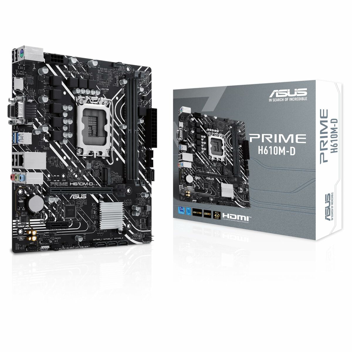 Placa Base Asus PRIME H610M-D H610 LGA 1700