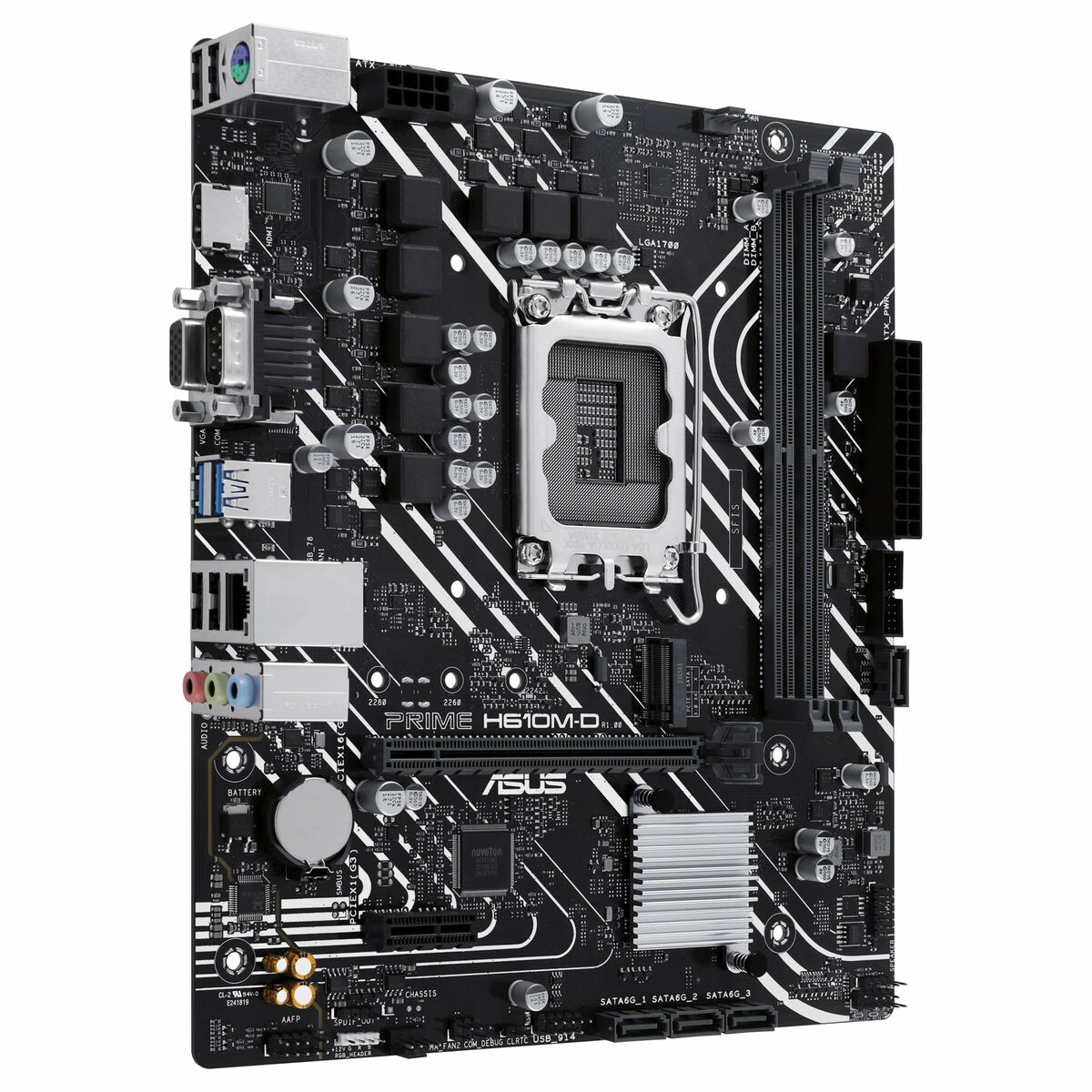 Placa Base Asus PRIME H610M-D H610 LGA 1700