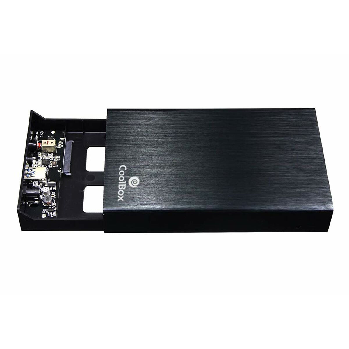 Disco Duro CoolBox SlimChase A-3533 3,5" Negro