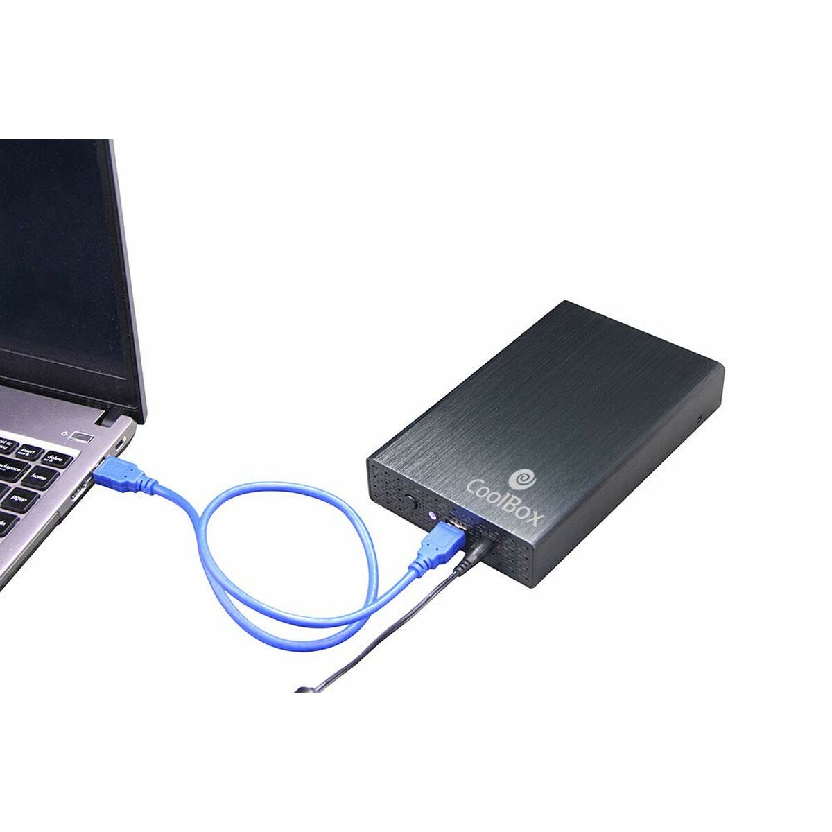 Disco Duro CoolBox SlimChase A-3533 3,5" Negro