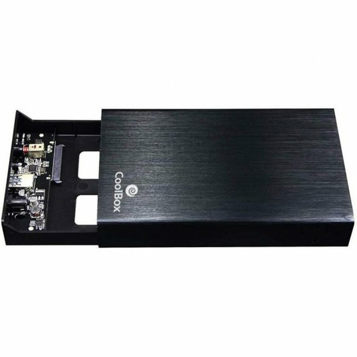Disco Duro CoolBox SlimChase A-3533 3,5" Negro
