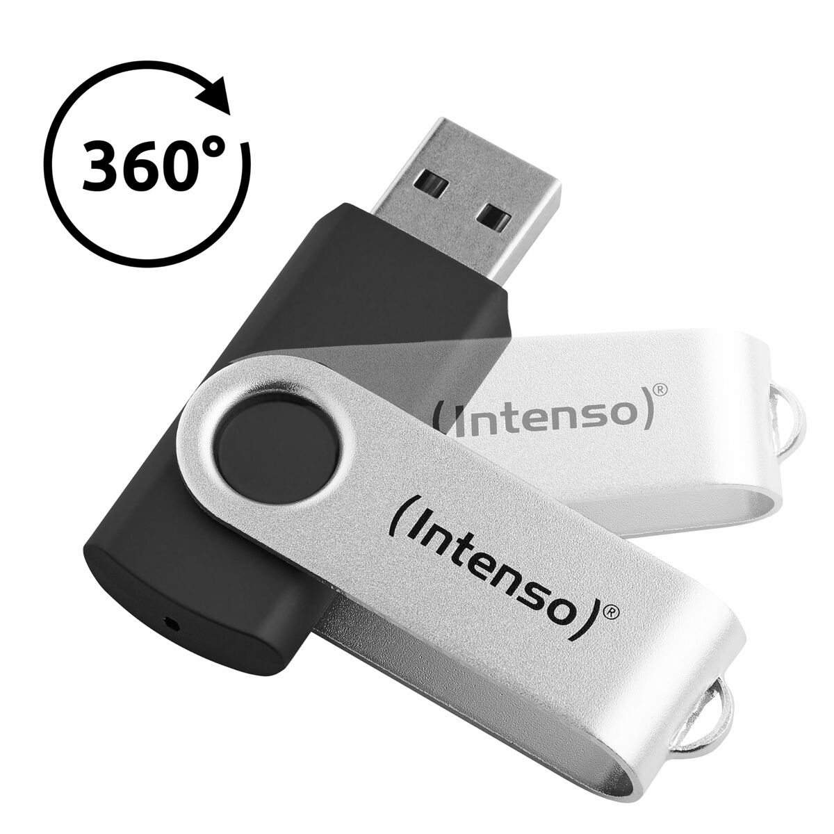Memoria USB INTENSO Office Line 128 GB Negro