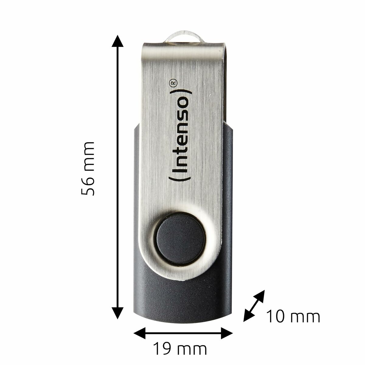 Memoria USB INTENSO Office Line 128 GB Negro
