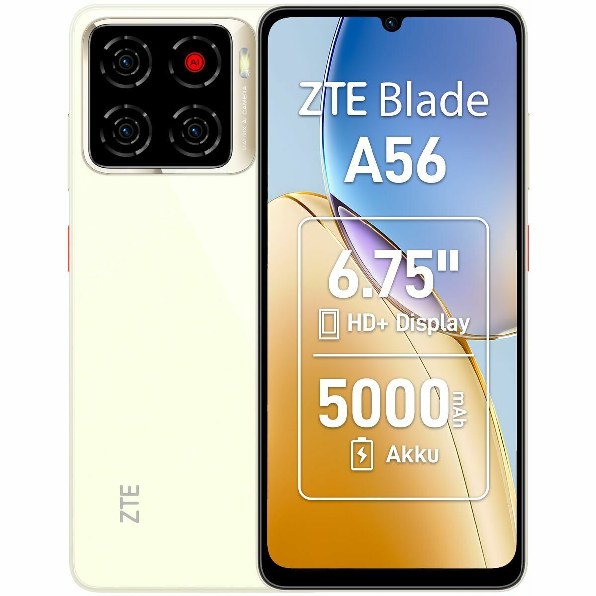Smartphone ZTE P606F21-GD Unisoc 4 GB RAM 64 GB Dorado