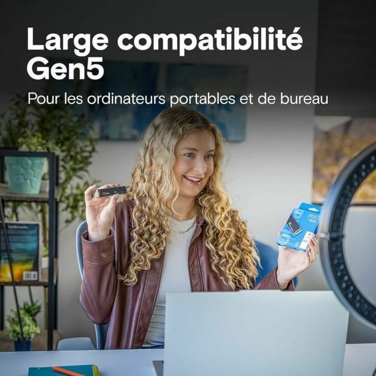 Disco Duro Crucial P510 1 TB SSD