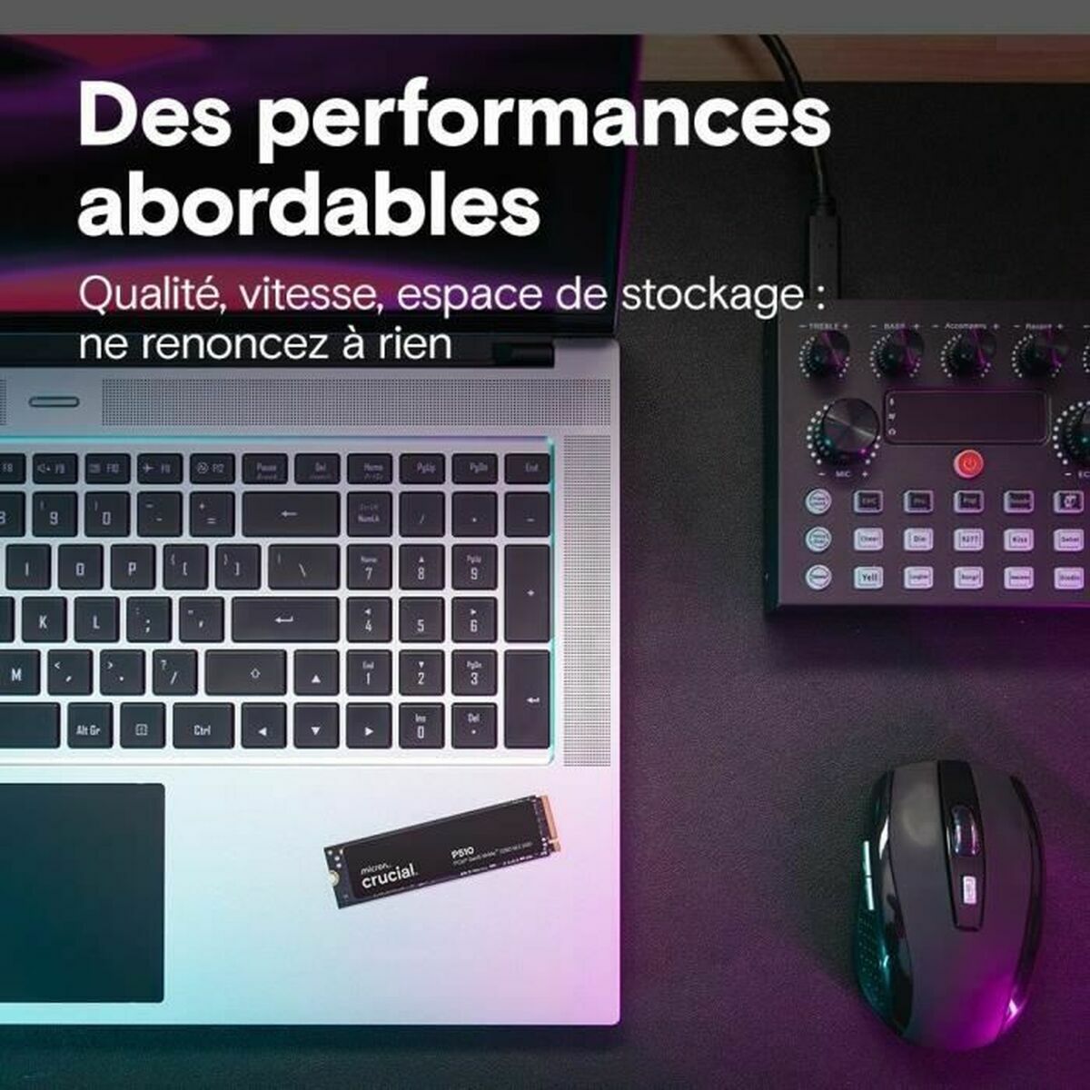 Disco Duro Crucial P510 1 TB SSD