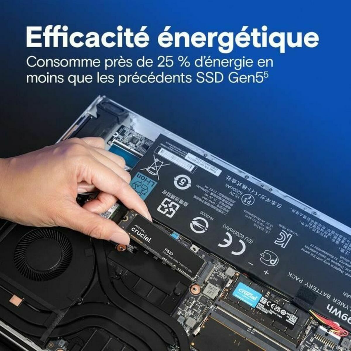 Disco Duro Crucial P510 1 TB SSD