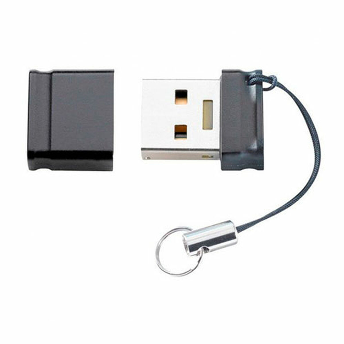 Memoria USB INTENSO Slim Line 64 GB Negro