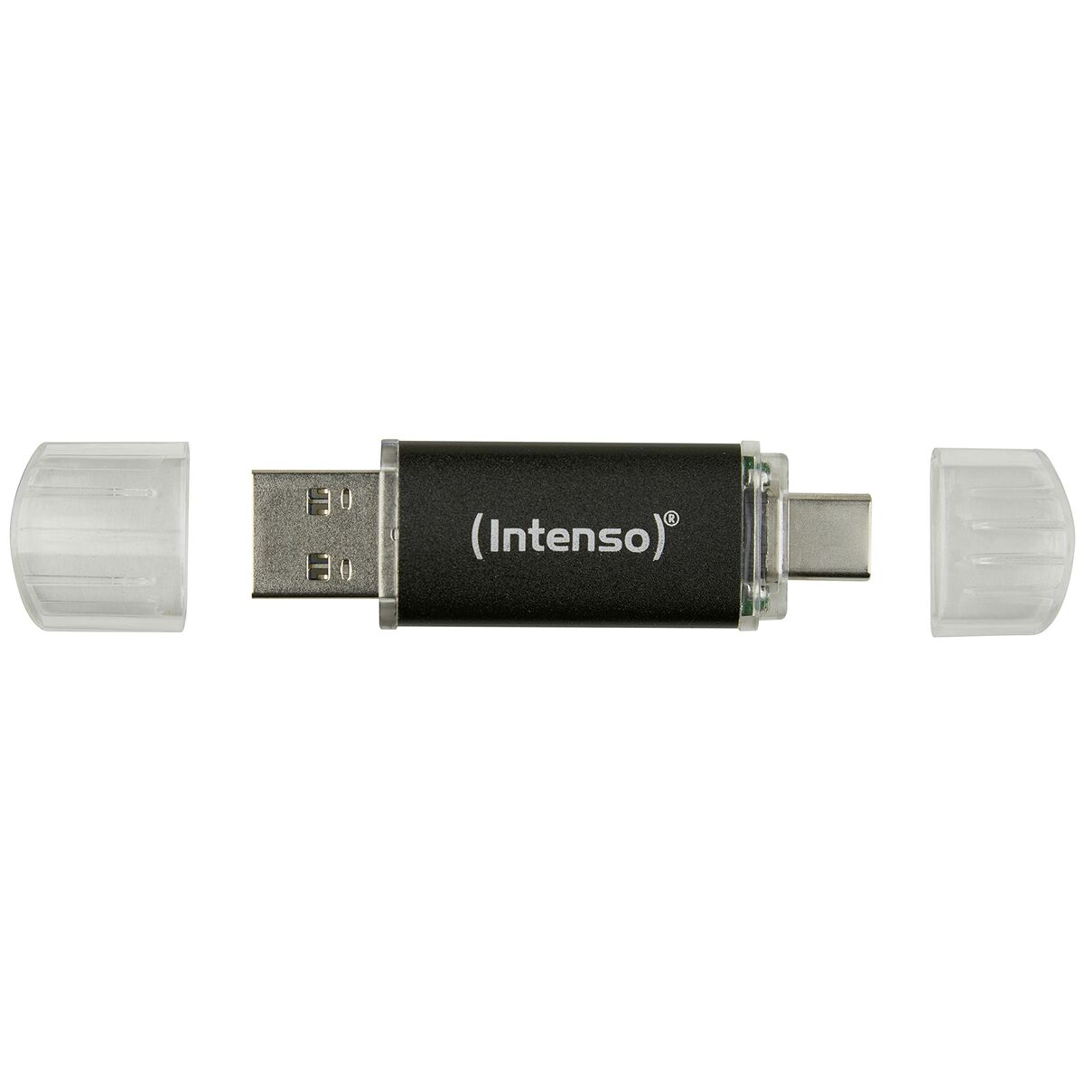 Memoria USB INTENSO Twist Line 256 GB Antracita (2 Unidades)