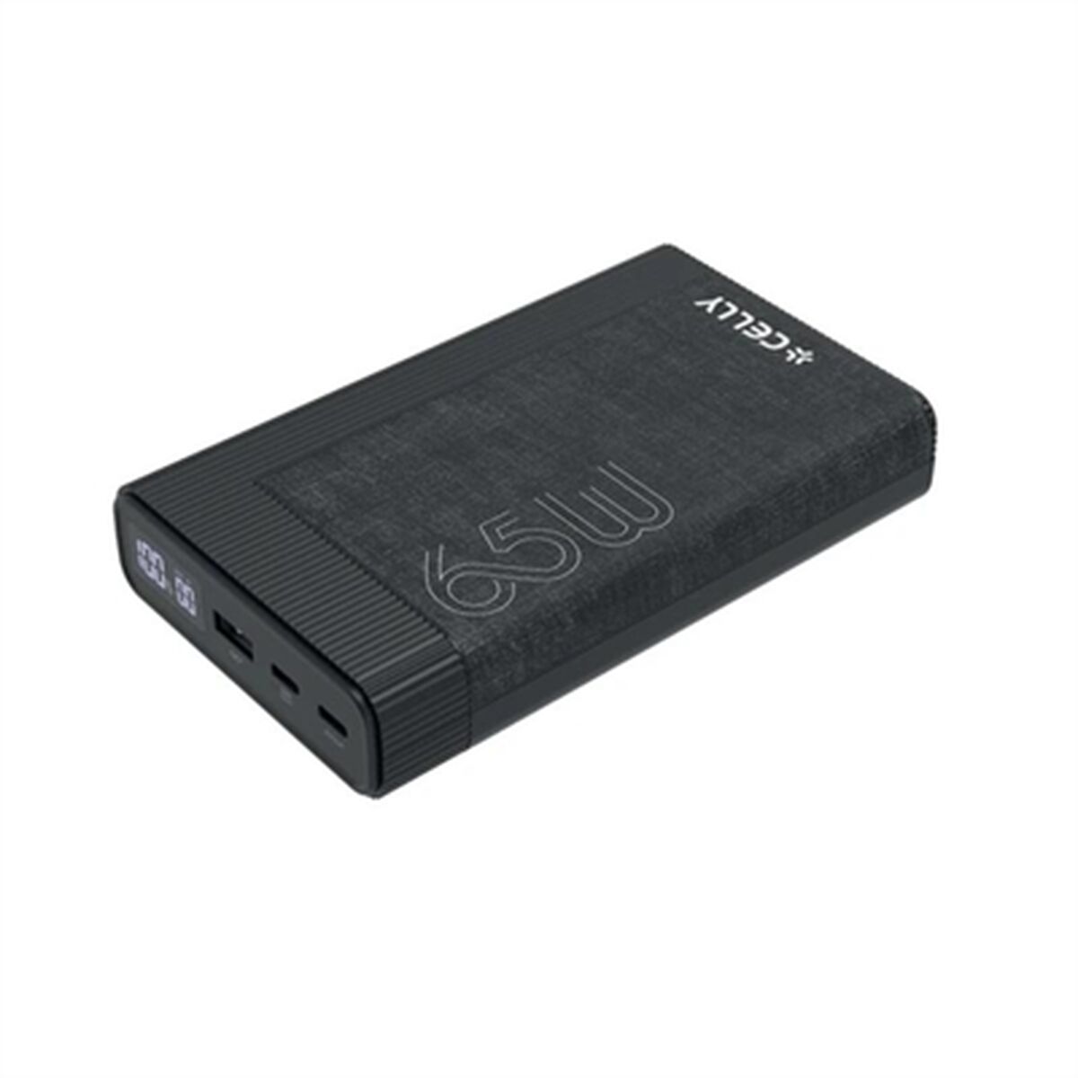 Powerbank Celly PD65W 65w EVO 20000 mAh Negro