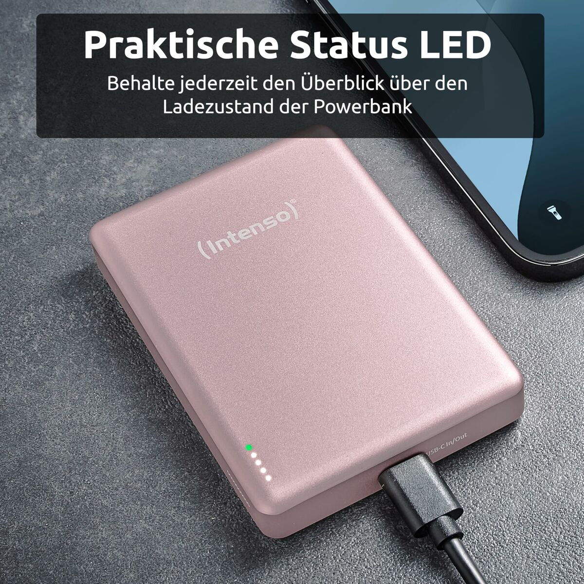 Powerbank INTENSO MW10000 10000 mAh Rosa