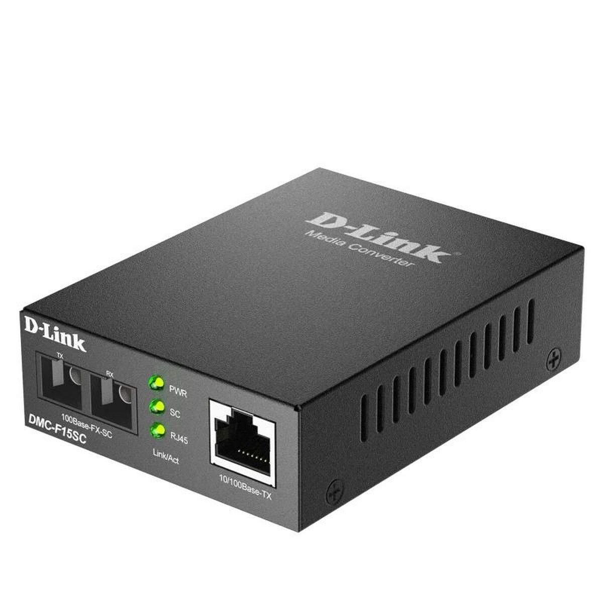 Hub USB D-Link DMC-F15SC Negro
