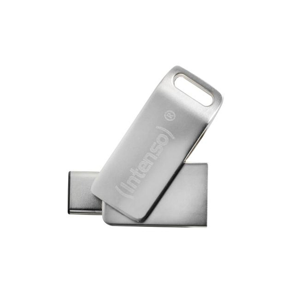 Memoria USB INTENSO 3536491 128 GB Plateado