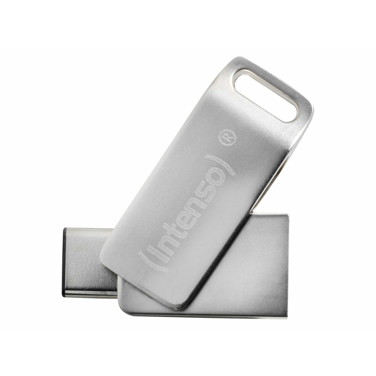 Memoria USB INTENSO 3536491 128 GB Plateado
