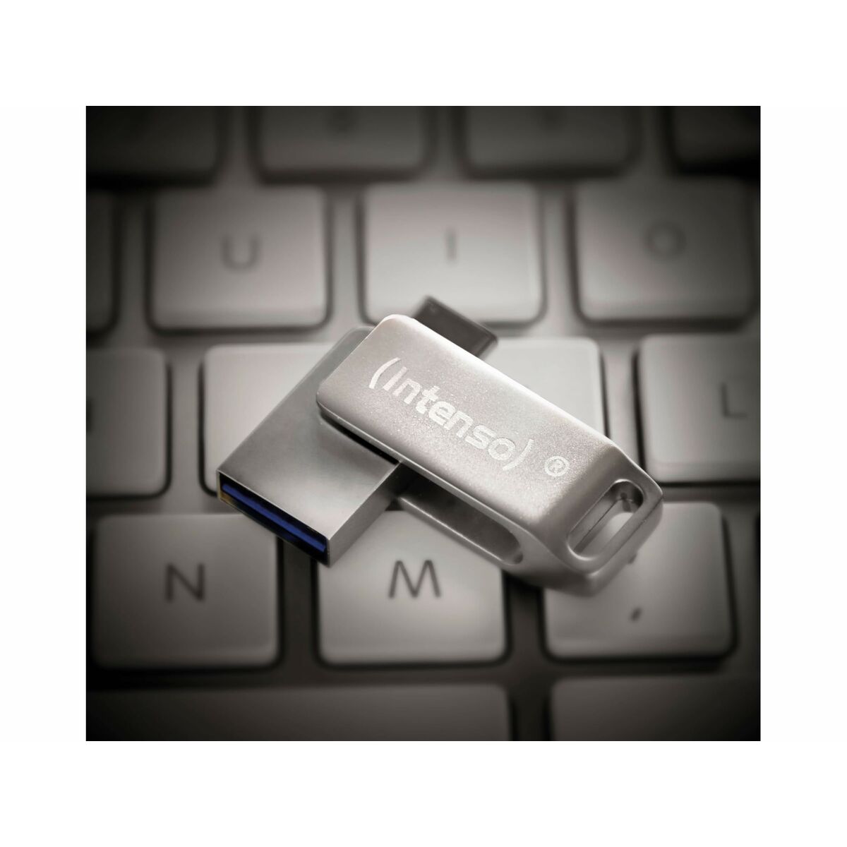 Memoria USB INTENSO 3536491 128 GB Plateado