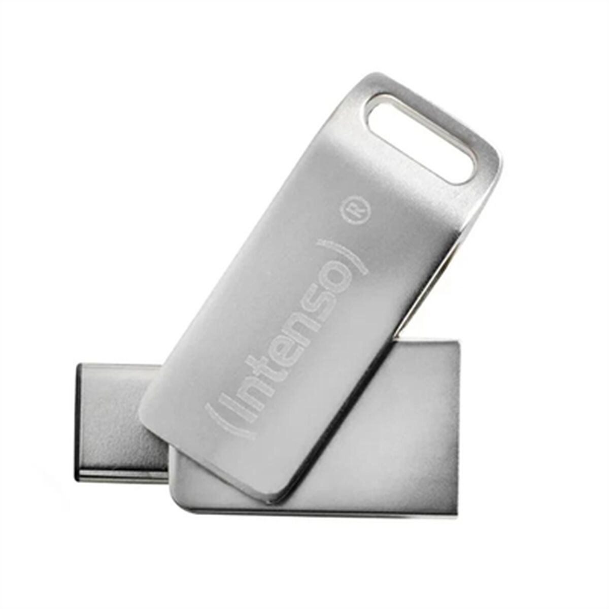 Memoria USB INTENSO 3536491 128 GB Plateado