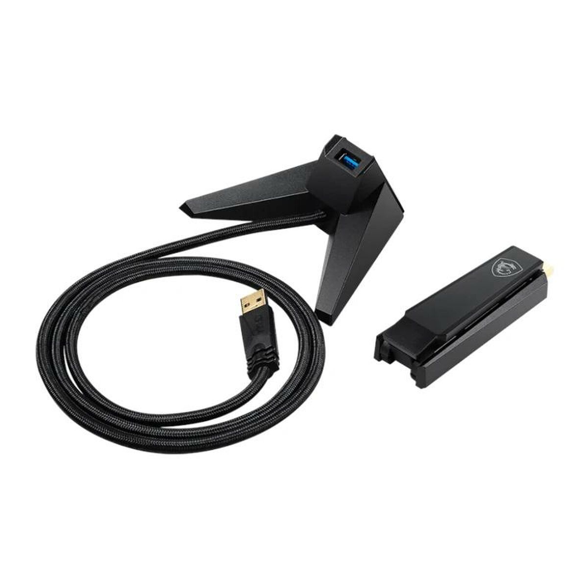 Adaptador USB MSI AX1800 Negro