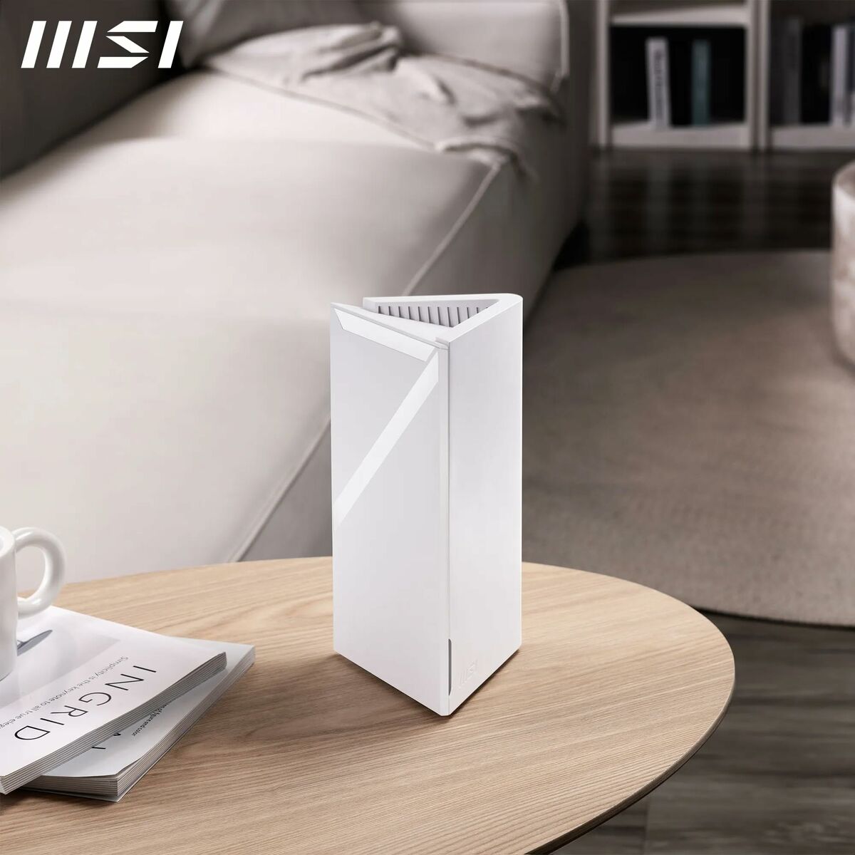 Router MSI 302-8ZD21EE-000 Blanco