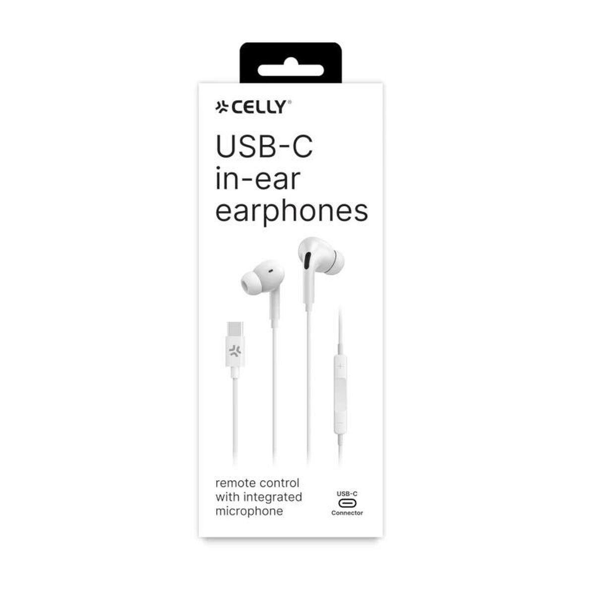 Auriculares Celly UP1200TYPECWH Blanco