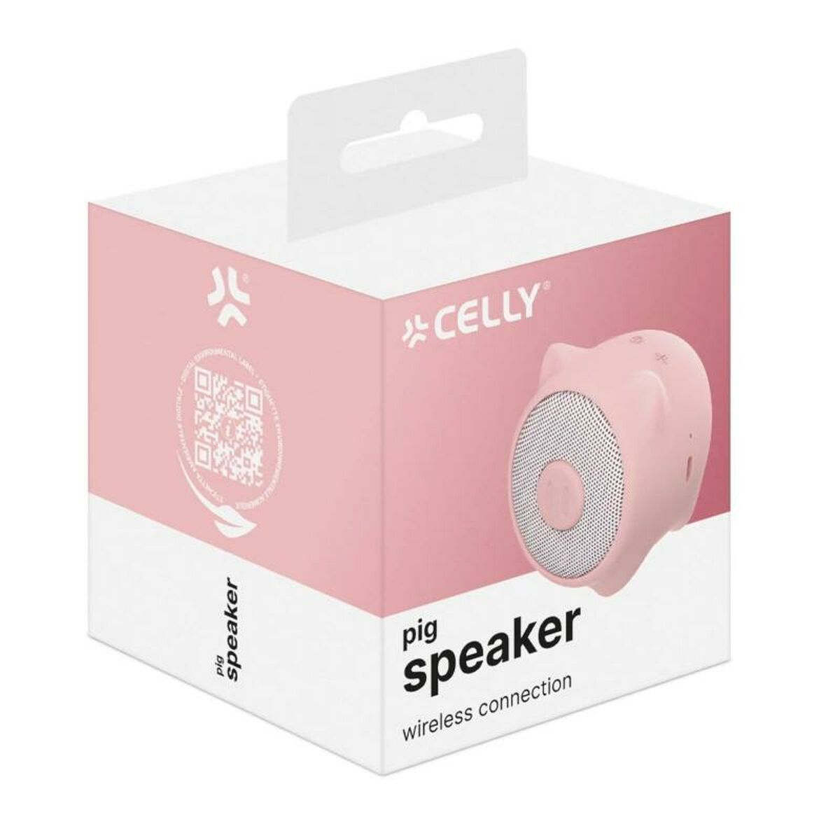 Cable USB Celly WSPIG Rosa 3 W