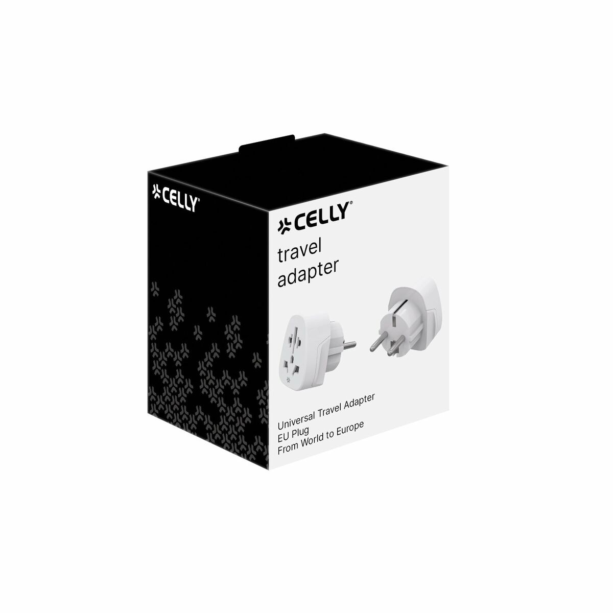 Cargador de Pared Celly TRAVELADAPTER Blanco
