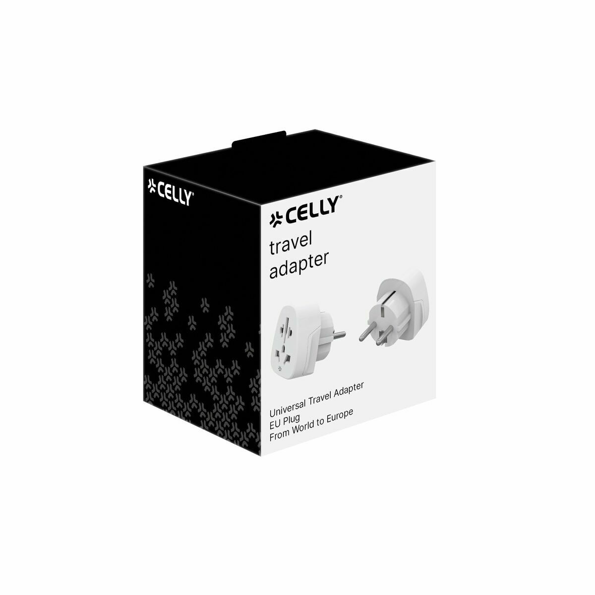 Cargador de Pared Celly TRAVELADAPTER Blanco