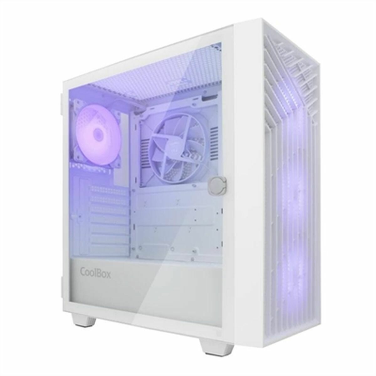 Caja Semitorre ATX CoolBox COO-CHA-GA300W-0 Blanco