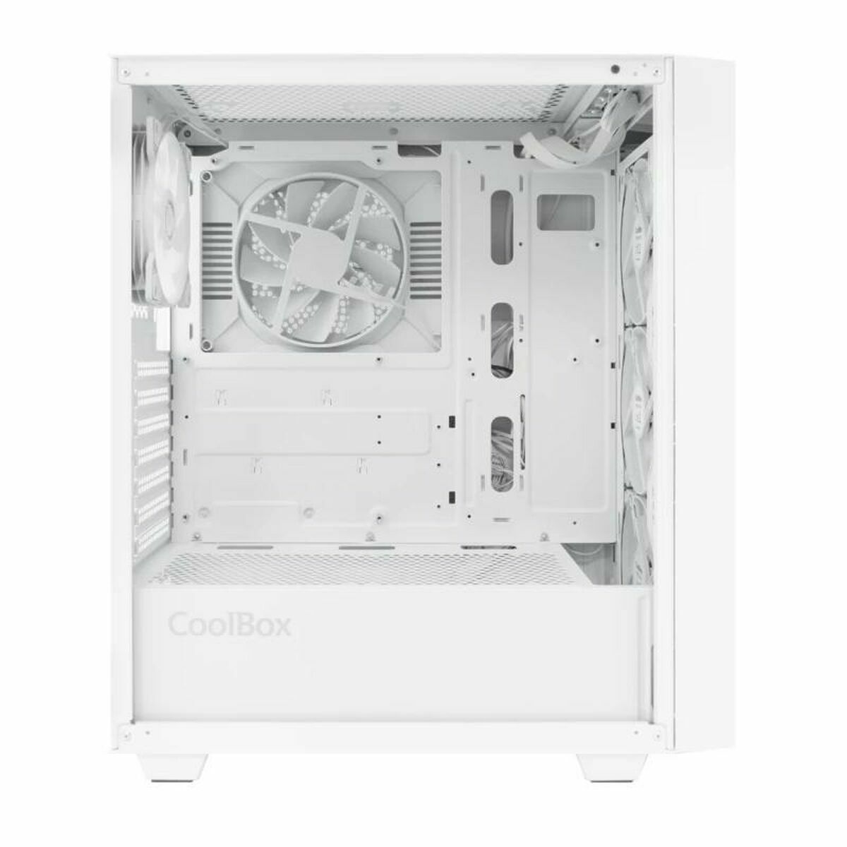 Caja Semitorre ATX CoolBox COO-CHA-GA300W-0 Blanco