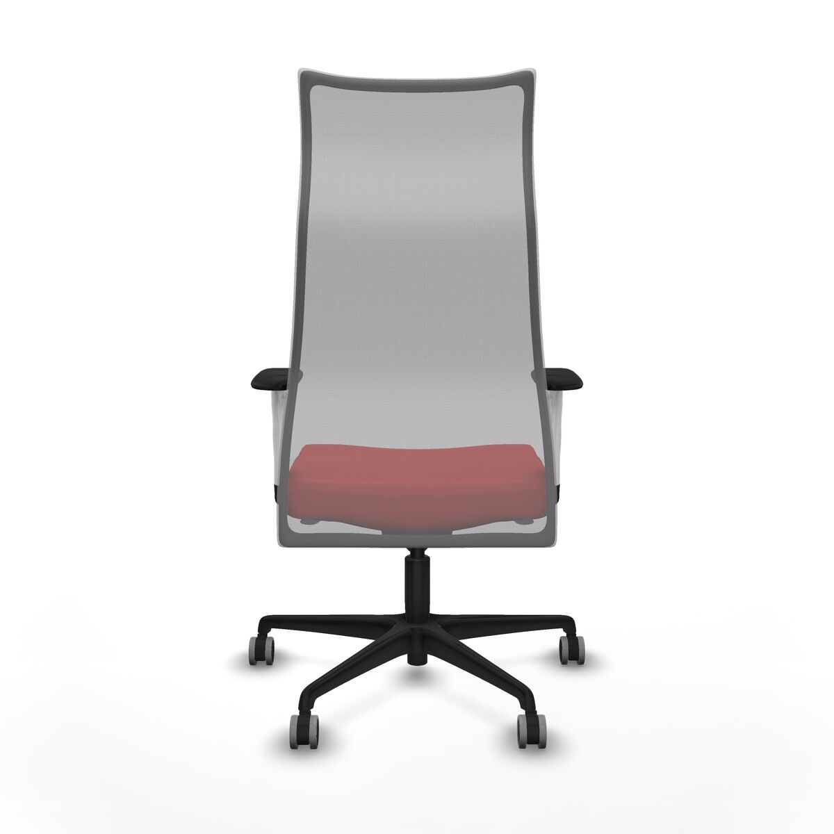 Silla de Oficina Albacete Piqueras y Crespo B1B036G Rojo