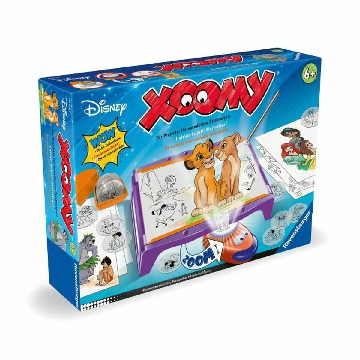 Set de Dibujo Ravensburger Xoomy Maxi Disney Multicolor