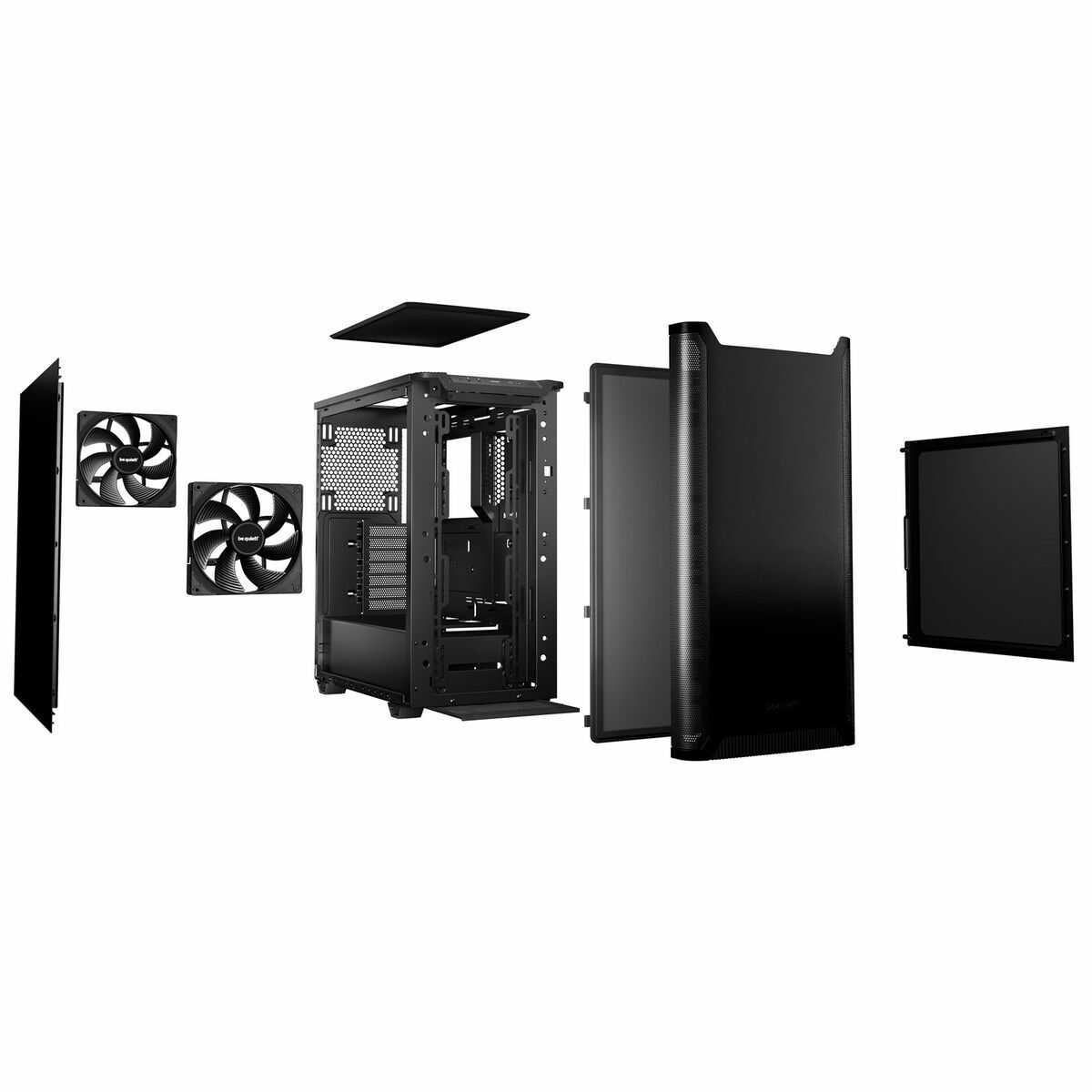 Caja Micro ATX Be Quiet! BG073 Negro