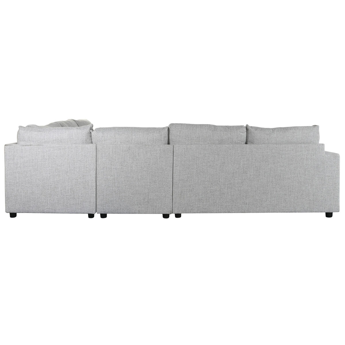 Sofá Home ESPRIT Gris claro Loft 235 X 303 X 86 CM
