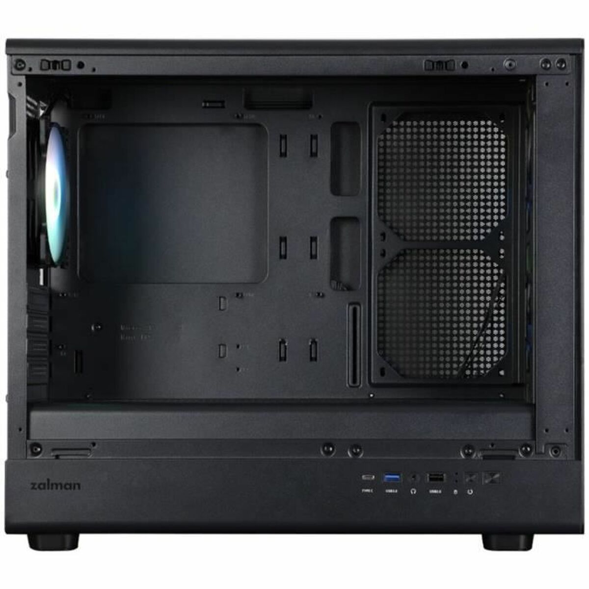 Caja Semitorre ATX Zalman M5 ARGB Negro